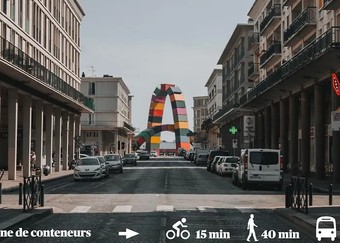 アパート Appart'lh - Stationnement Gratuit - B'pam