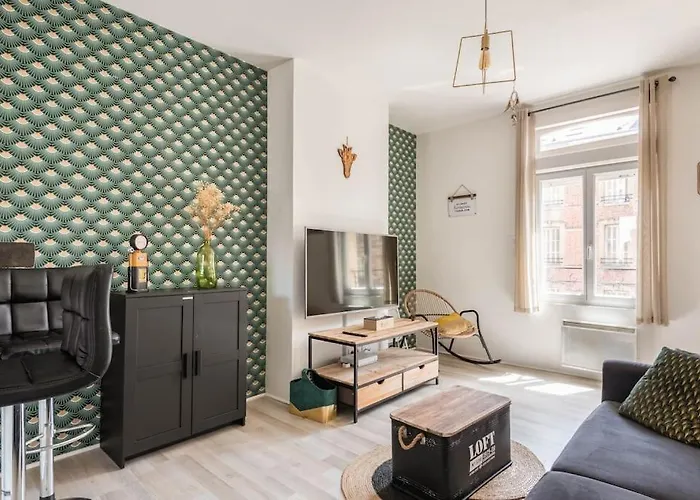 Appart'lh - Stationnement Gratuit - B'pam アパート *